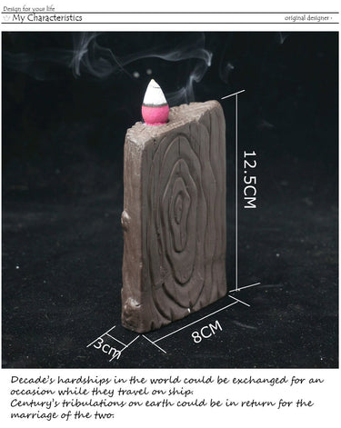 Buddha Statue Backflow Incense Burner-Your Soul Place